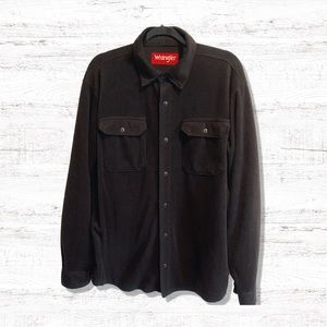 Wrangler Vintage Western Wear Long Sleeve Shirt Mens Size Large